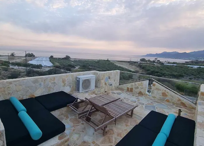 Luxury House Makry Gialos 300M To The Beach 7 Pers