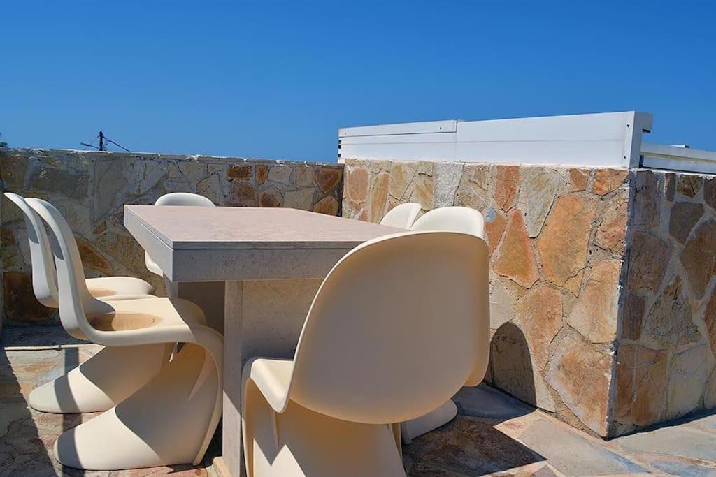 Luxury House Makry Gialos 300m To The 7 Pers Tatil Evi Makrýgialos